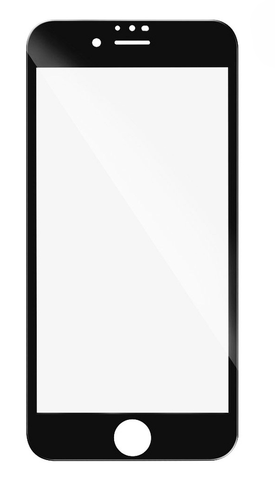 POWERTECH Tempered Glass 5D Full Glue TGC-0203 για iPhone 6 Plus, μαύρο - POWERTECH 70882