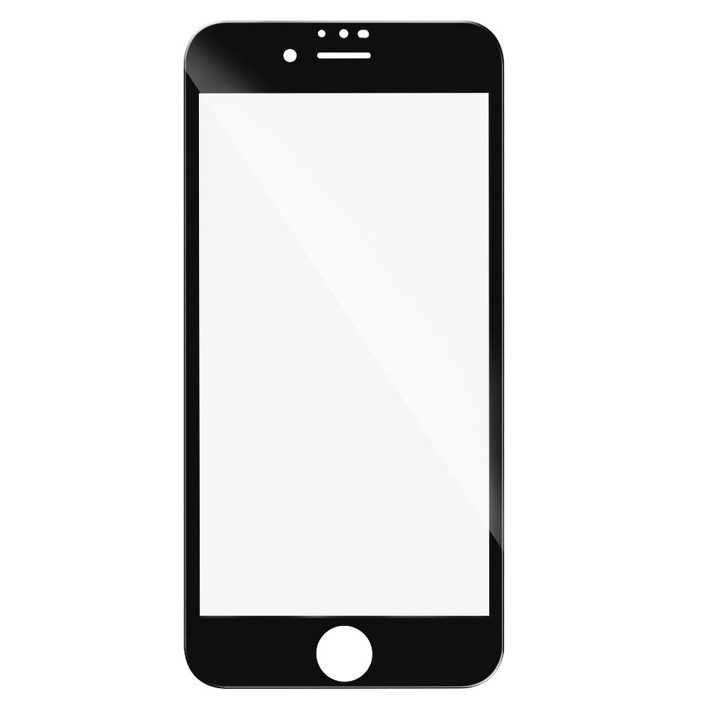POWERTECH Tempered Glass 5D Full Glue για iPhone 7, Black - POWERTECH 70909