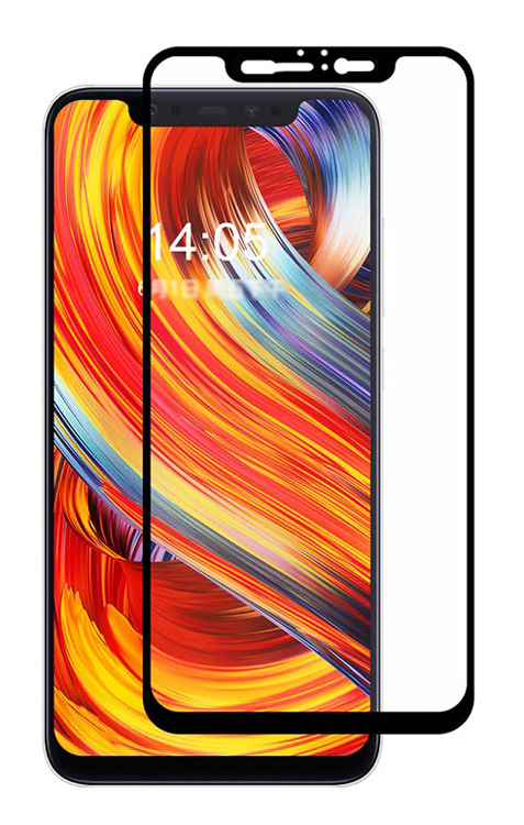 POWERTECH Tempered Glass 5D Full Glue για Xiaomi Redmi Mi 8/8 Pro, Black - POWERTECH 71411