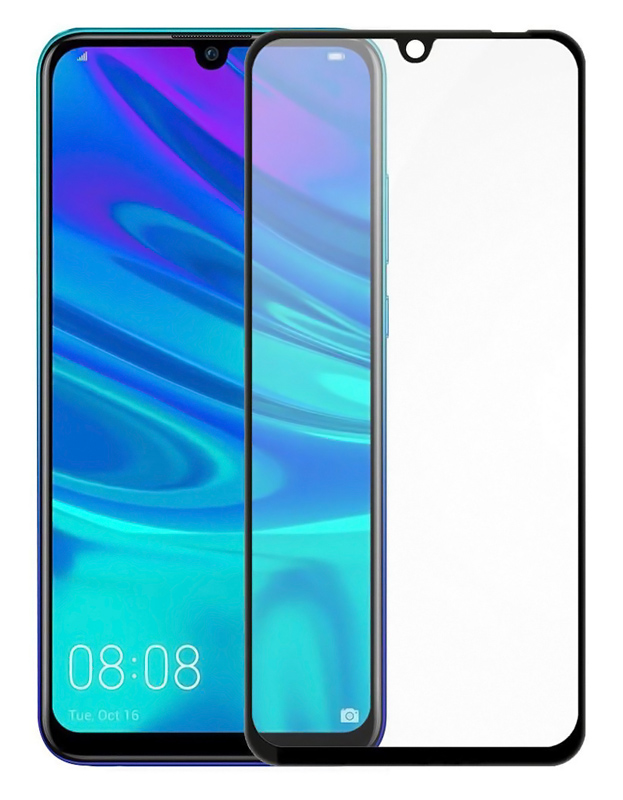 POWERTECH Tempered Glass 5D για Huawei P smart 2020, full glue, μαύρο - POWERTECH 78449