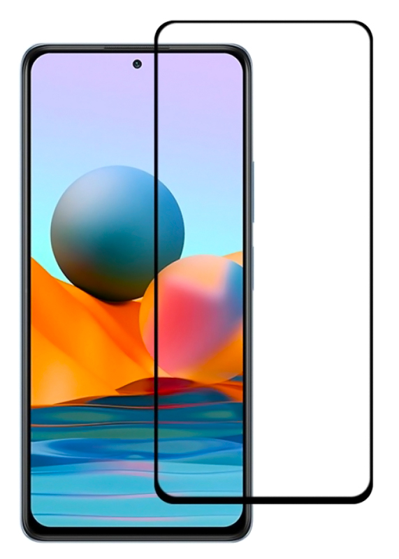 POWERTECH Tempered Glass 5D Full Glue, Xiaomi Note 10 Pro/Max, μαύρο - POWERTECH 86714