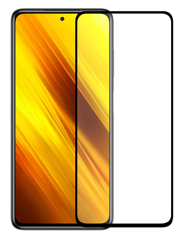 POWERTECH tempered glass 9H 5D TGC-0539 για Xiaomi Poco X3 GT, μαύρο - POWERTECH 94988