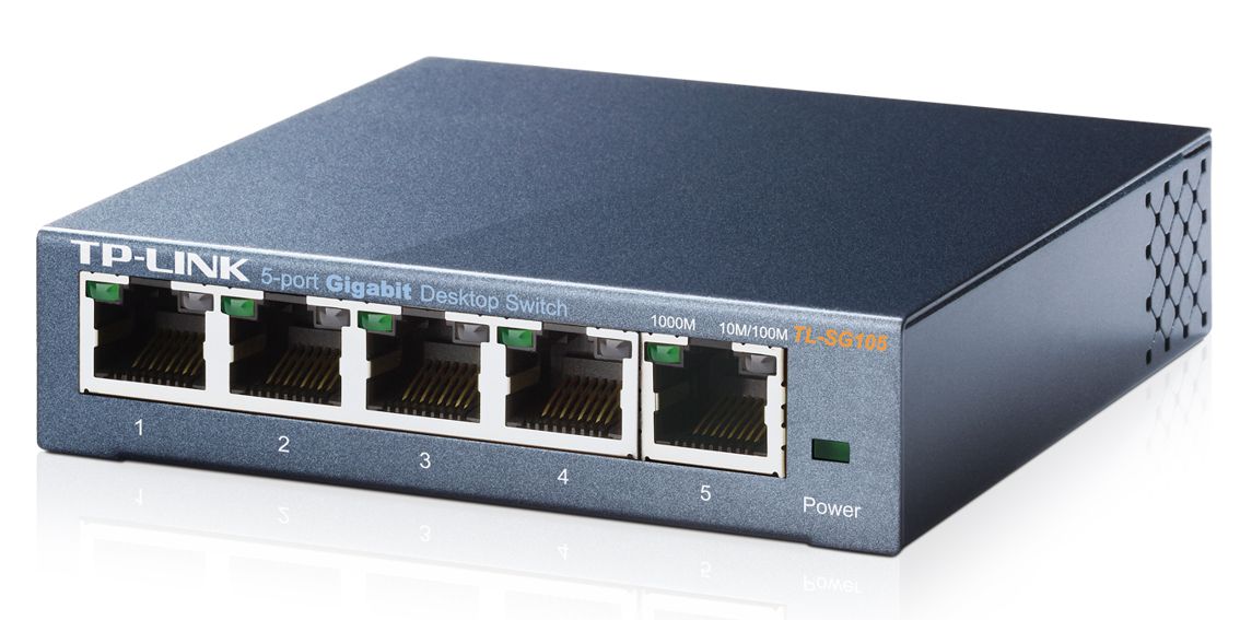 TP-LINK Gigabit Switch TL-SG105, 5 θύρες, Ver. 6.0 - TP-LINK 51270