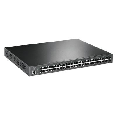TP-LINK L2+ Managed Switch TL-SG3452P, 48x PoE+, 4x SFP, Ver. 3.2 - TP-LINK 107145
