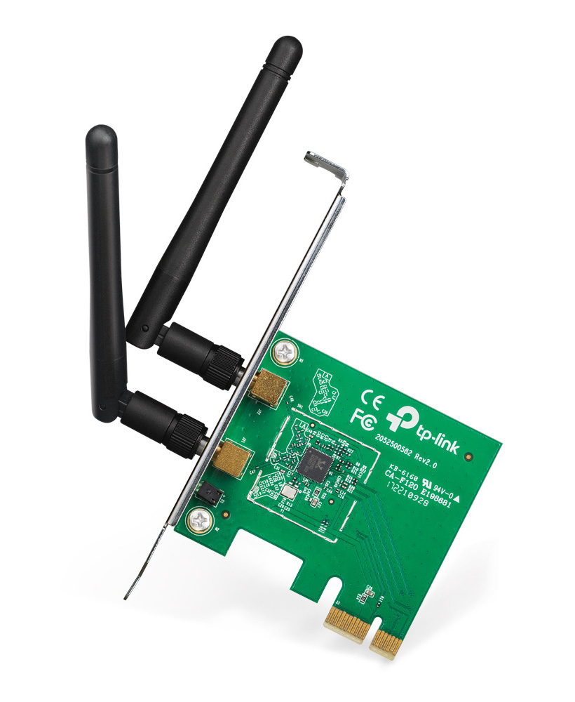 TP-LINK Ασύρματο N PCI Adapter TL-WN881ND, 300Mbps, WPA/WPA2, Ver. 1.0 - TP-LINK 69619