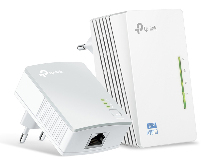 TP-LINK Wi-Fi AV600 Powerline Extender Kit TL-WPA4220, 300Mbps, Ver. 4.0 - TP-LINK 77208