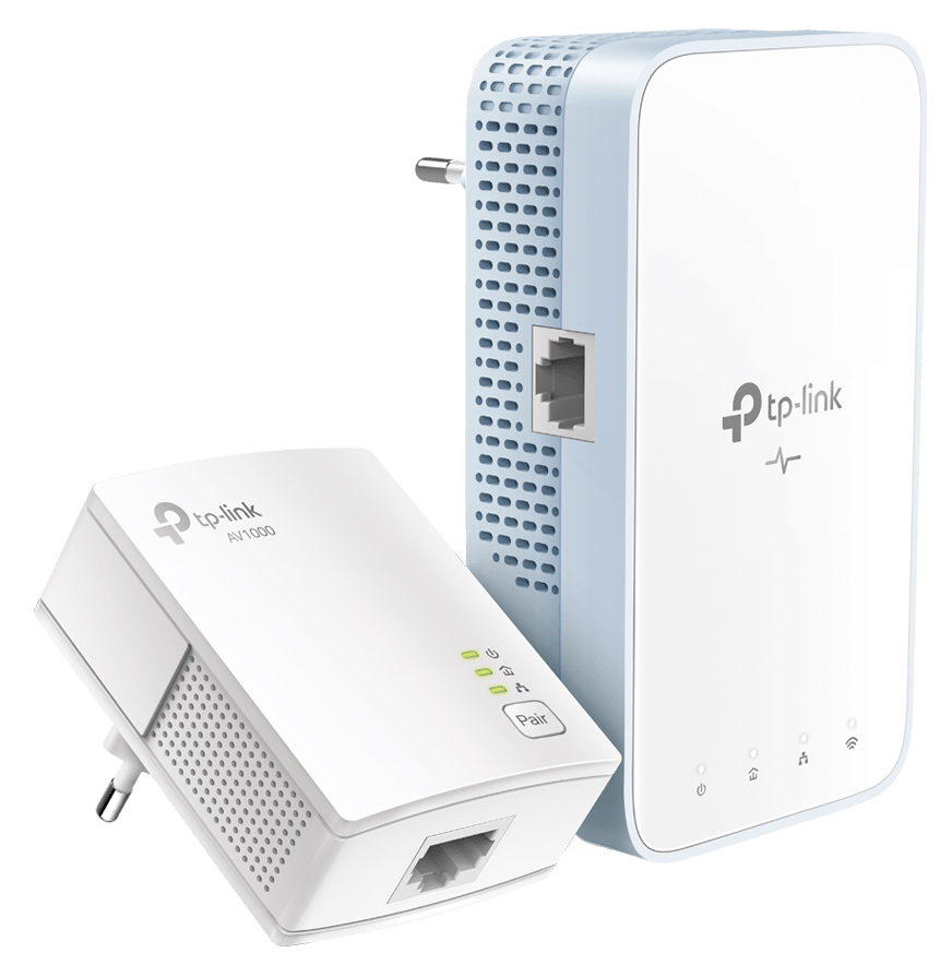 TP-LINK Powerline ac Wi-Fi Kit TL-WPA7517, AV1000 Gigabit, Ver. 1.0 - TP-LINK 83954