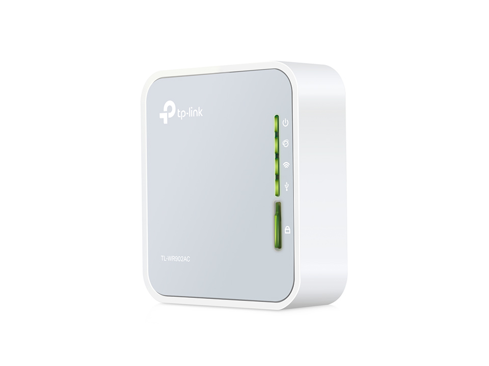 TP-LINK Wireless Travel Router TL-WR902AC, 750Mbps AC750, Ver. 1.0 - TP-LINK 59970