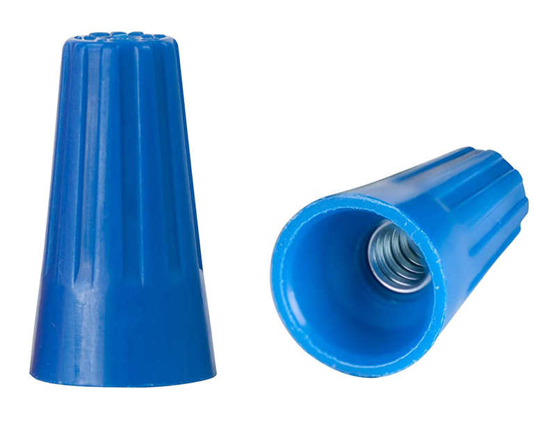 Σύνδεσμος καλωδίου twist-on P2 TOOL-0083, Φ9.9mmx17.7mm, μπλε, 25τμχ - UNBRANDED 105189
