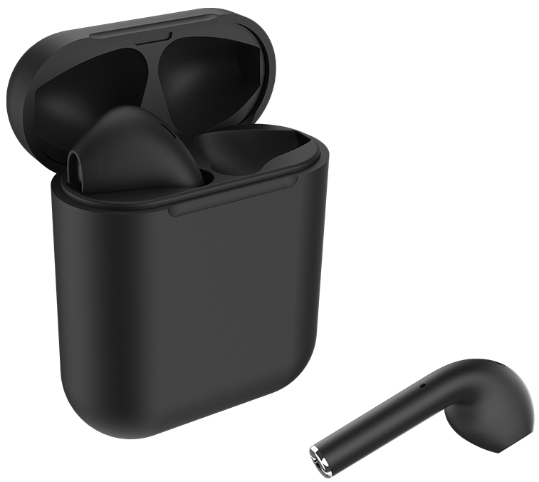 CELEBRAT earphones με θήκη φόρτισης W10, True Wireless, 30/300mAh, μαύρα - CELEBRAT 81150