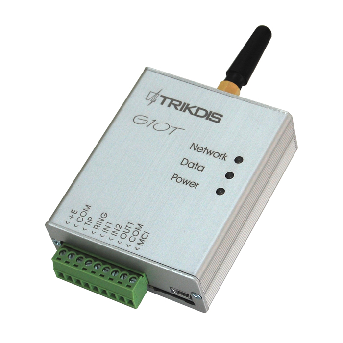 TRIKDIS GSM/GPRS Μεταδότης σημάτων συναγερμού G10T, προγρ/νος, Universal - TRIKDIS 55788