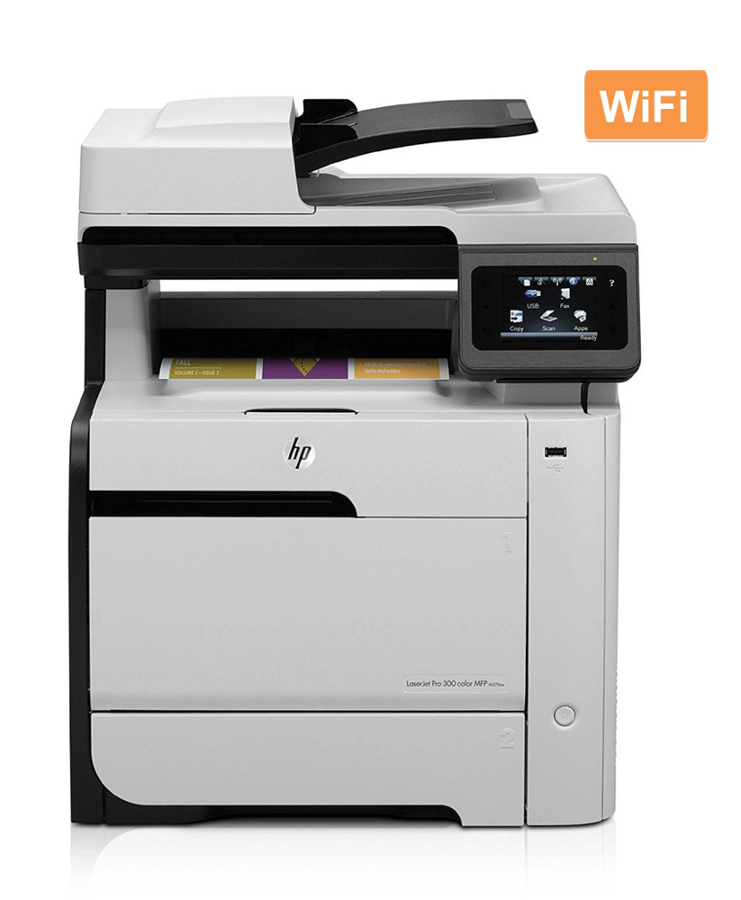 HP used Printer LaserJet Pro 300 M375NW, MFP, color, χωρίς toner - HP 23993