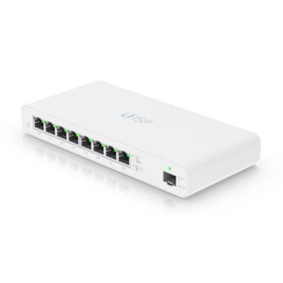 UBIQUITI Switch UISP, 8-Port Gigabit, 10/100/1000 Mbps, PoE - UBIQUITI 104458