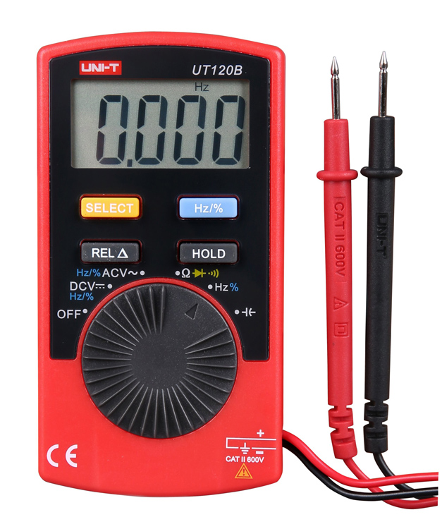 UNI-T ψηφιακό πολύμετρο τσέπης UT120B, 600V DC/AC - UNI-T 95431