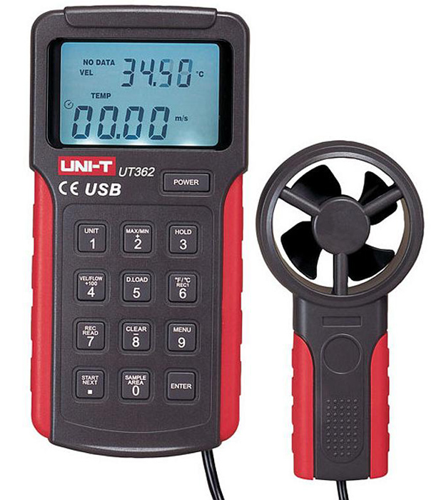 UNI-T ανεμόμετρο UT362, με οθόνη - UNI-T 82747