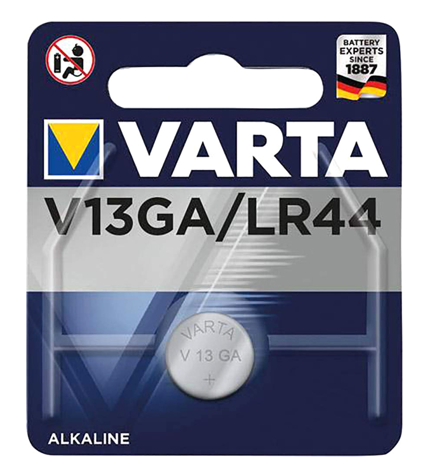 VARTA αλκαλική μπαταρία LR44, 1.5V, 1τμχ - VARTA 85894