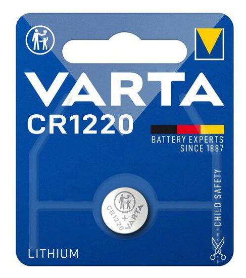 VARTA μπαταρία λιθίου CR1220, 3V, 1τμχ - VARTA 113283