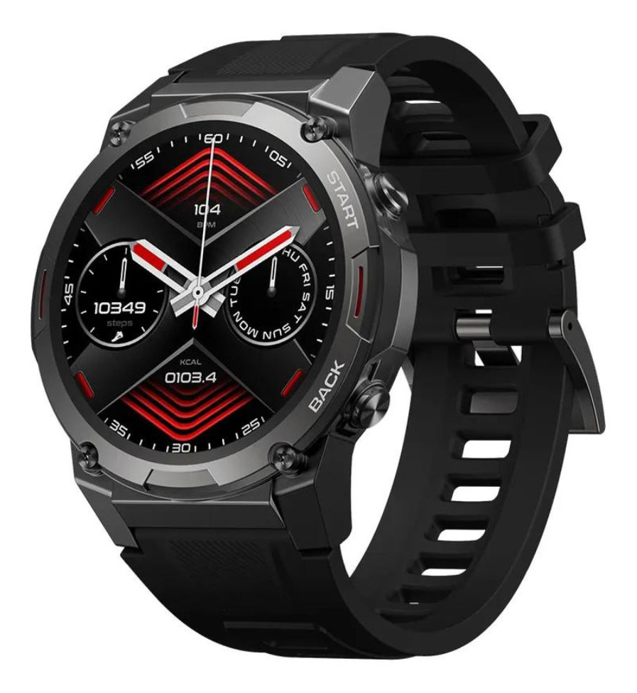 ZEBLAZE smartwatch Vibe 7 Pro, 1.43" AMOLED, ηχείο & mic, 3 ATM, μαύρο - ZEBLAZE 107826