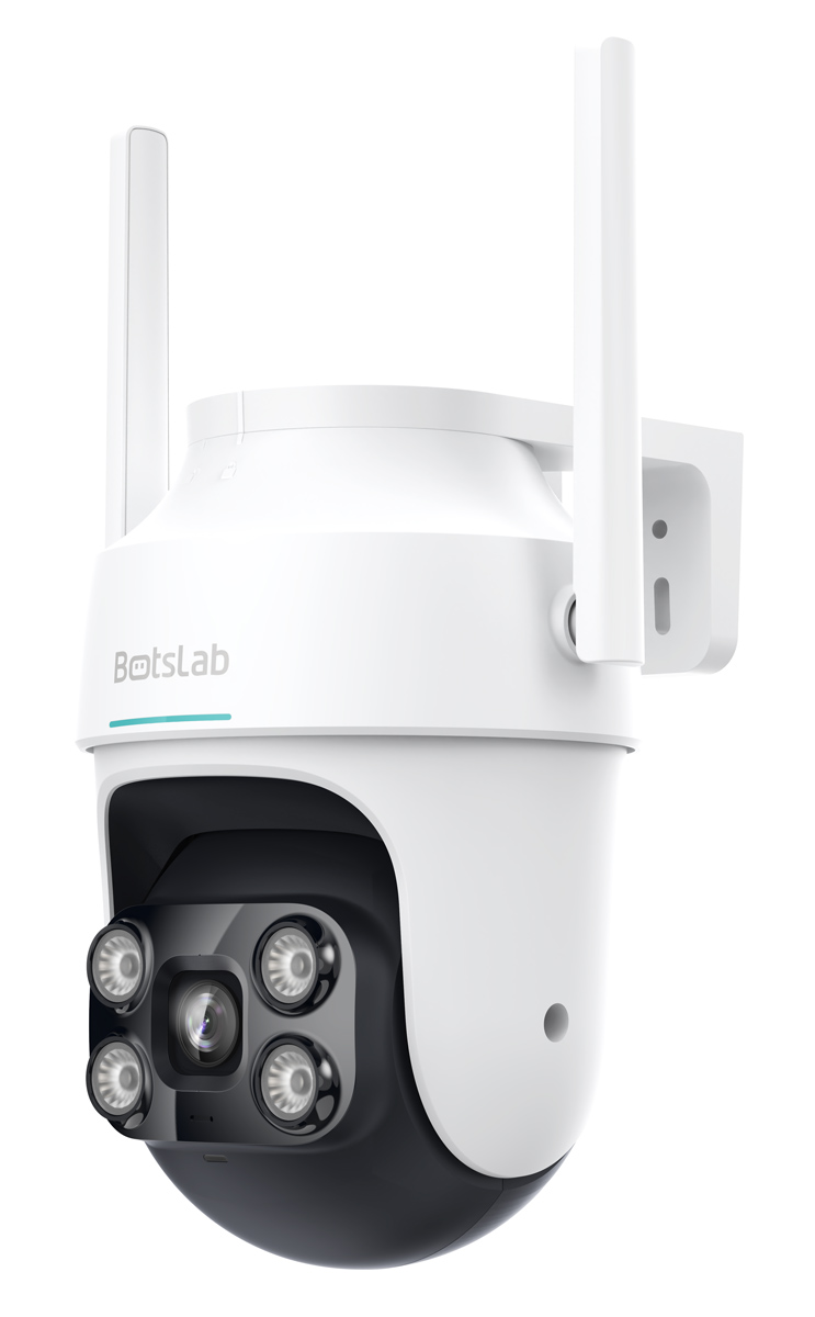 BOTSLAB smart κάμερα W312, 4MP/2.5K, WiFi & LAN, PTZ, SD, IP66 - BOTSLAB 113876