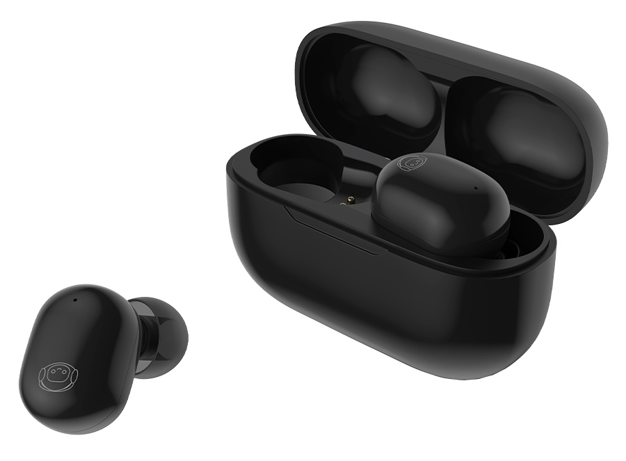 CELEBRAT earphones με θήκη φόρτισης W7, True Wireless, Φ6mm, μαύρα - CELEBRAT 86420