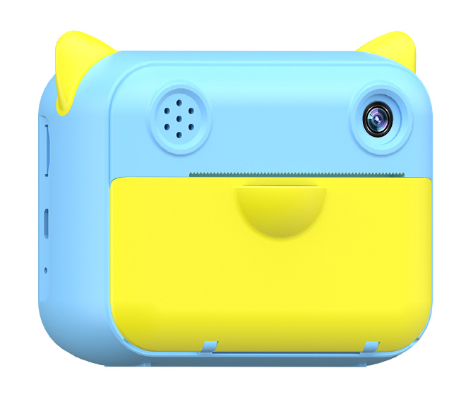 WOWKIDS παιδική φωτογραφική μηχανή C04 με εκτυπωτή, 12MP, 2.4", μπλε - WOWKIDS 113526