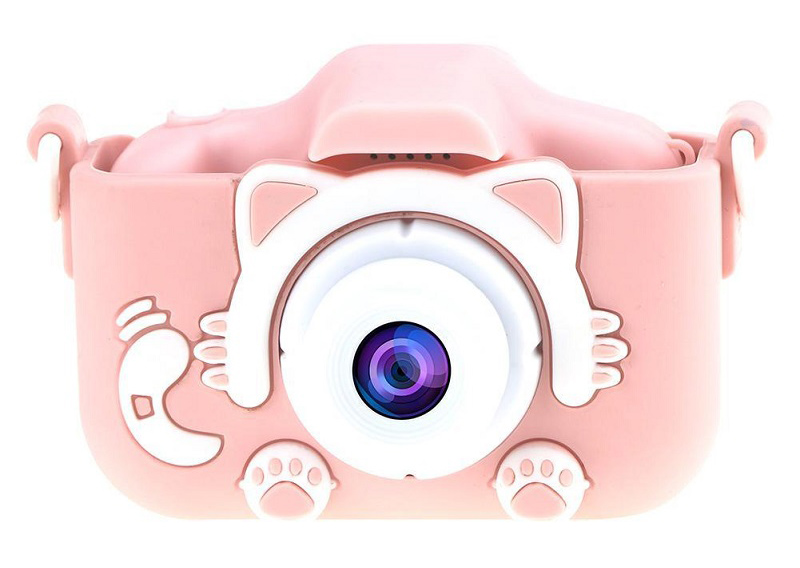WOWKIDS παιδική φωτογραφική μηχανή C05 με 2" οθόνη, 8MP, ροζ - WOWKIDS 113521