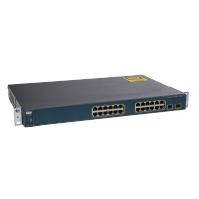 Cisco used Catalyst 3560G-24PS, Switch, 24 ports PoE, Managed - CISCO 12216