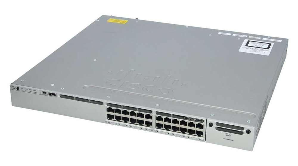 CISCO used Switch WS-C3850-24P-L, 24 x 10/100/1000 POE+ - CISCO 115519