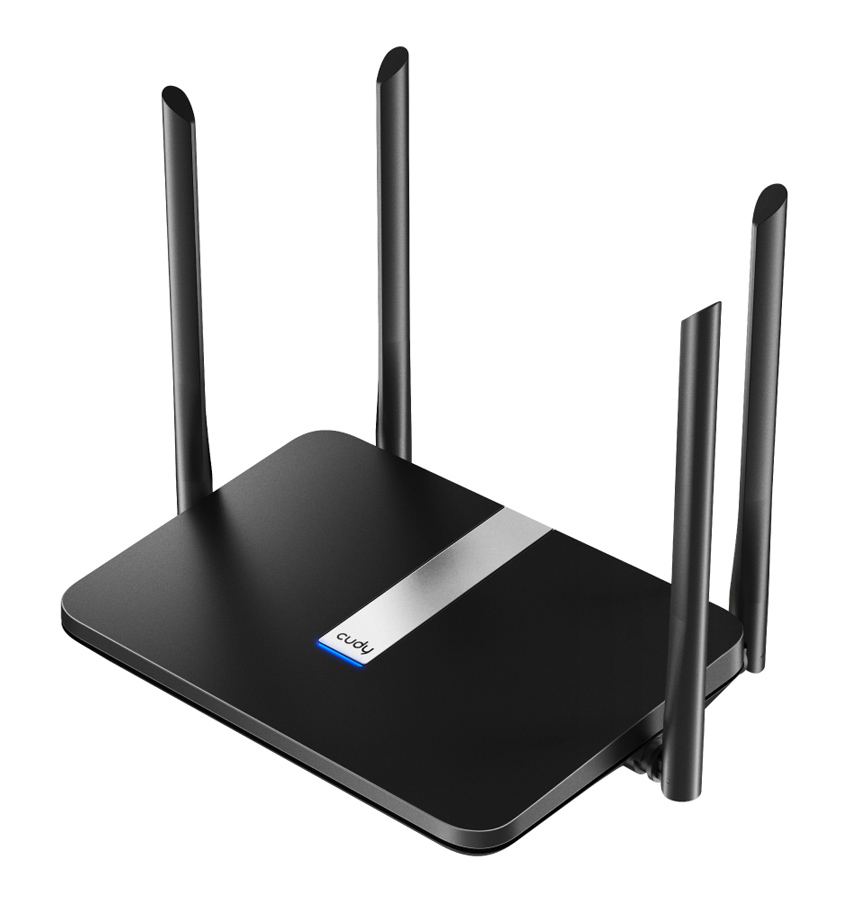 CUDY Wi-Fi 6 mesh router X6, AX1800 1800Mbps, 5x Ethernet ports - CUDY 102793