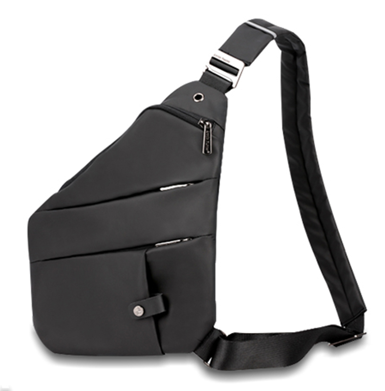 ARCTIC HUNTER τσάντα crossbody XB00041-BK, μαύρη - ARCTIC HUNTER 70133