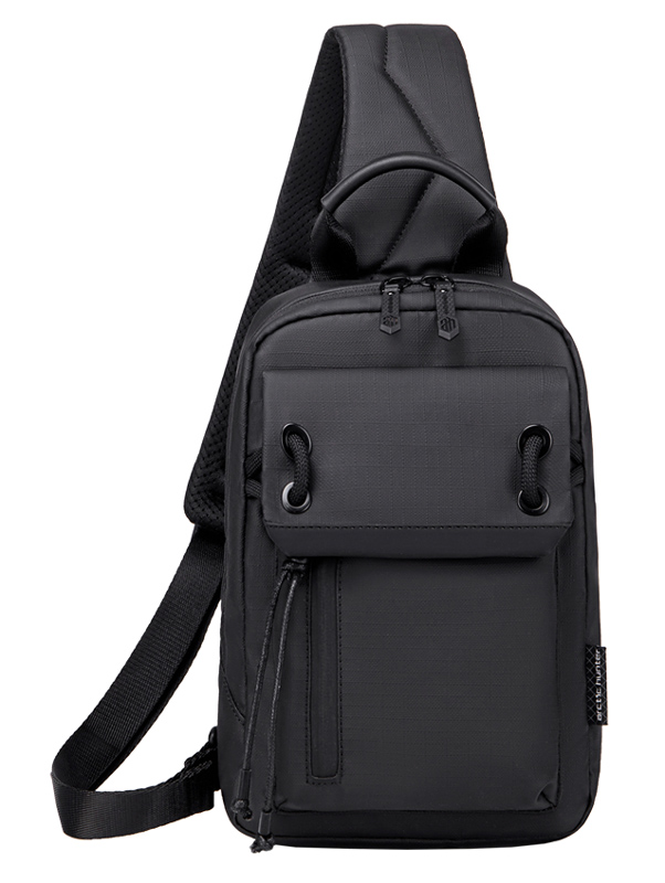 ARCTIC HUNTER τσάντα Crossbody XB00526 με θήκη tablet, 3L, μαύρη - ARCTIC HUNTER 104795