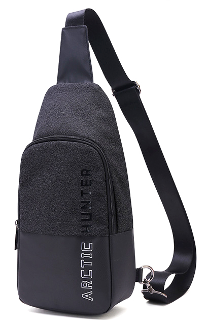 ARCTIC HUNTER τσάντα Crossbody XB0058-BK, μαύρη - ARCTIC HUNTER 71296
