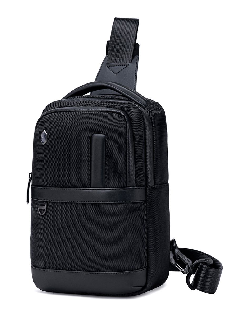 ARCTIC HUNTER τσάντα Crossbody XB00678, 2.4L, μαύρη - ARCTIC HUNTER 117481