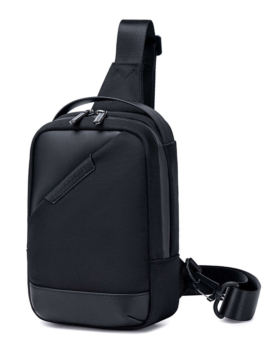 ARCTIC HUNTER τσάντα Crossbody XB00693, 2.7L, μαύρη - ARCTIC HUNTER 117475