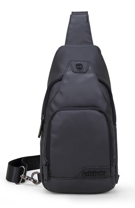 ARCTIC HUNTER τσάντα Crossbody XB13005, 4L, μαύρη - ARCTIC HUNTER 99130