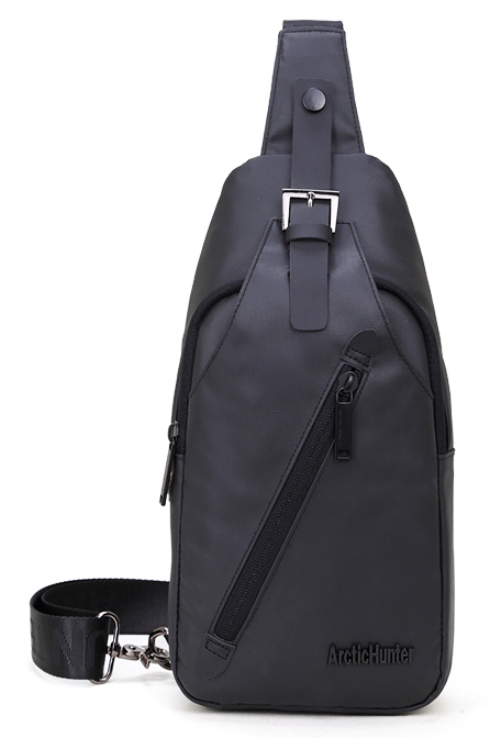 ARCTIC HUNTER τσάντα Crossbody XB13006-BK, μαύρη - ARCTIC HUNTER 71298