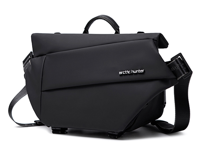 ARCTIC HUNTER τσάντα Crossbody YB00046 με θήκη tablet, 10L, μαύρη - ARCTIC HUNTER 106270