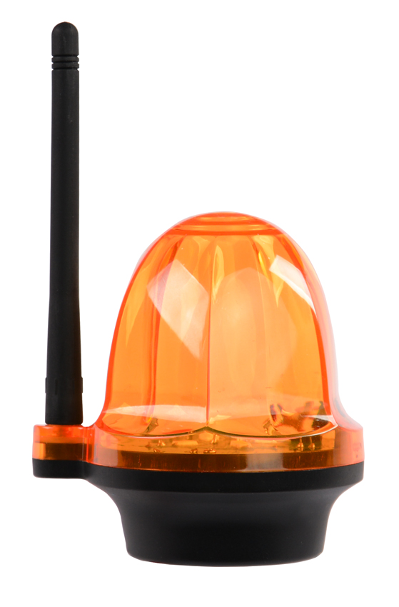 Φάρος για γκαραζόπορτες YET6139 με κίτρινο LED φως, 12V, 7x8x11cm - UNBRANDED 104091