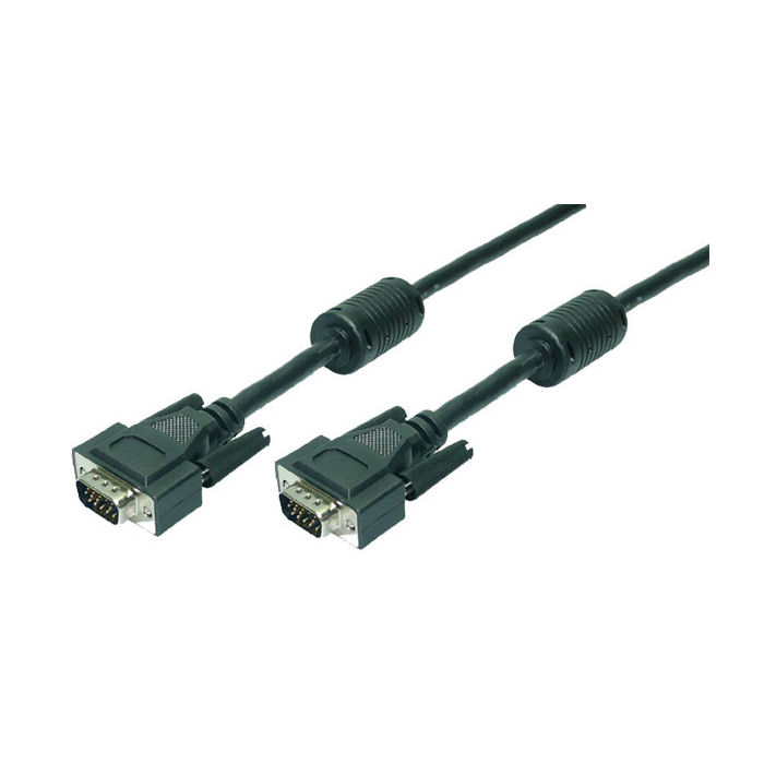 Cable VGA M/M Bulk Black 10m Logilink CV0016 - LOGILINK DOM030211
