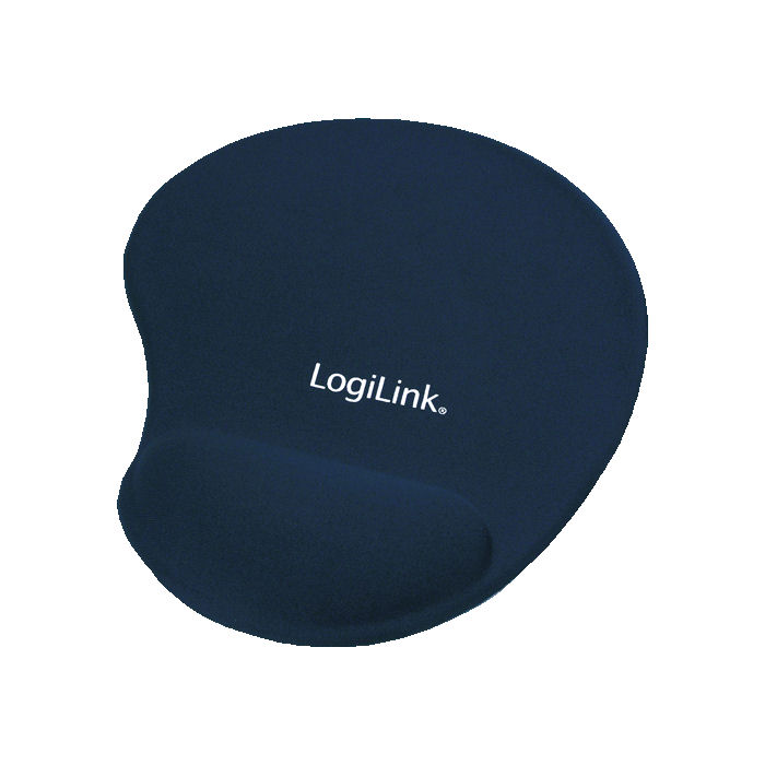 Mousepad Gel Wrist Rest LogiLink ID00027B Blue - LOGILINK DOM030271