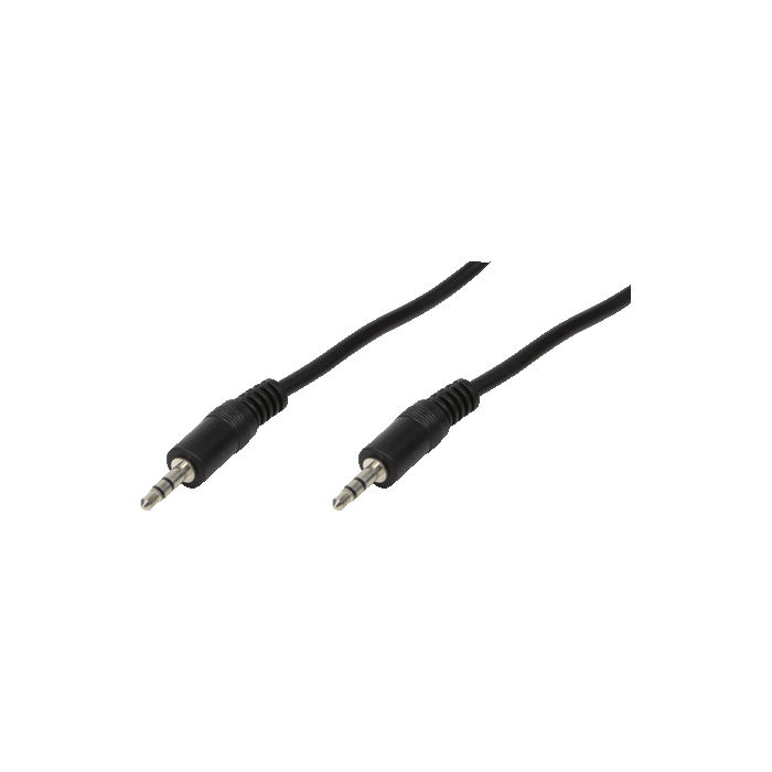 Cable Audio 3.5mm M/M 0.2m Logilink CA1048 - LOGILINK DOM030460