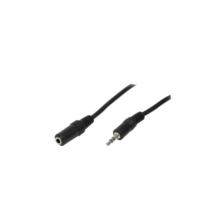 Cable Audio 3.5mm M/F 3m Logilink CA1054 - LOGILINK DOM030463