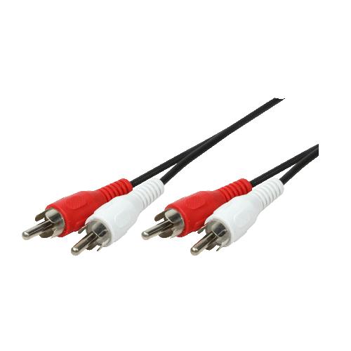 Cable Audio 2xRCA M/M 10m Logilink CA1041 - LOGILINK DOM030500