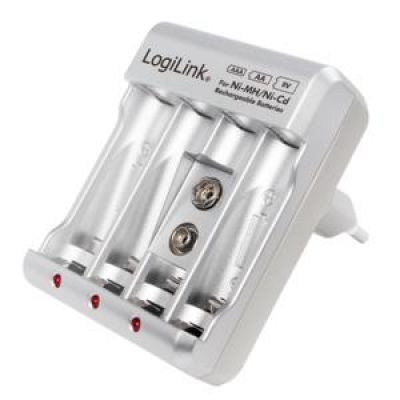 Charger  for Rechargeable Batteries LogiLink PA0168 - LOGILINK DOM030662
