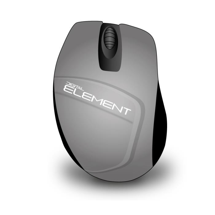 Mouse Wireless Element MS-165S - ELEMENT DOM080433