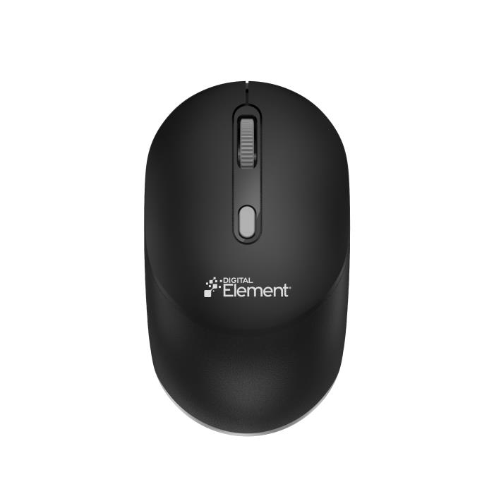 Mouse Wireless 2.4 GHz & Bluetooth Element MS-195K - ELEMENT DOM080487