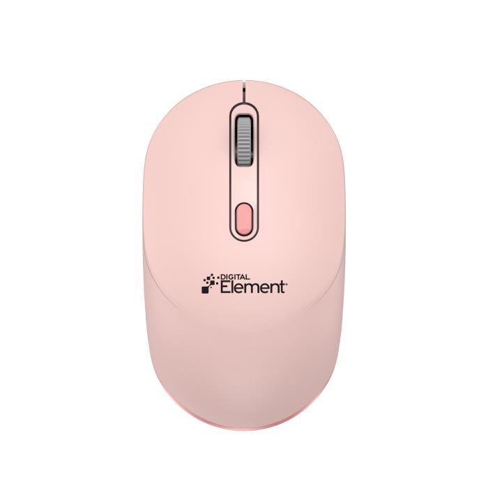 Mouse Wireless 2.4 GHz & Bluetooth Element MS-195P - ELEMENT DOM080490