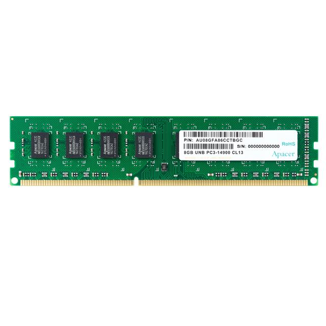Memory 8GB 1600MHz CL11 DDR3 DIMM Apacer RP - APACER DOM110185
