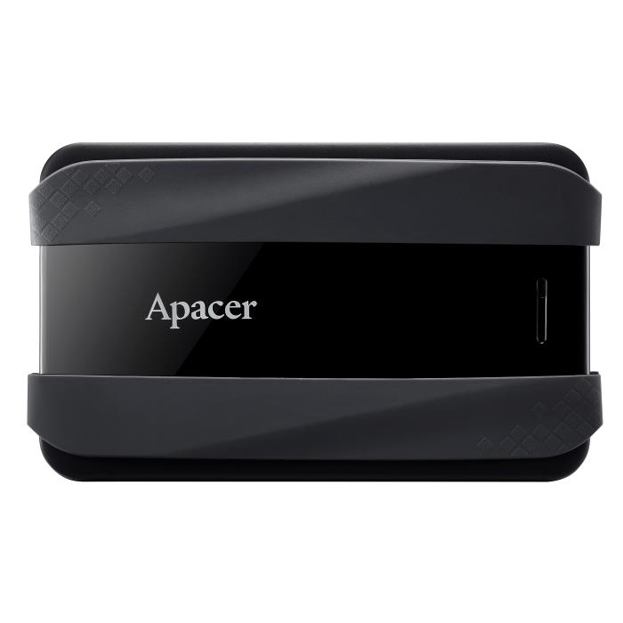 USB 3.2 External HDD 2.5 Gen1 Apacer AC533 1T Black - APACER DOM110217