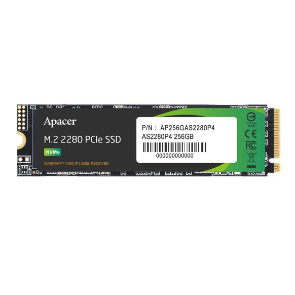 SSD M.2 PCIe Gen3 x4 Apacer AS2280P4 256GB - APACER DOM110224